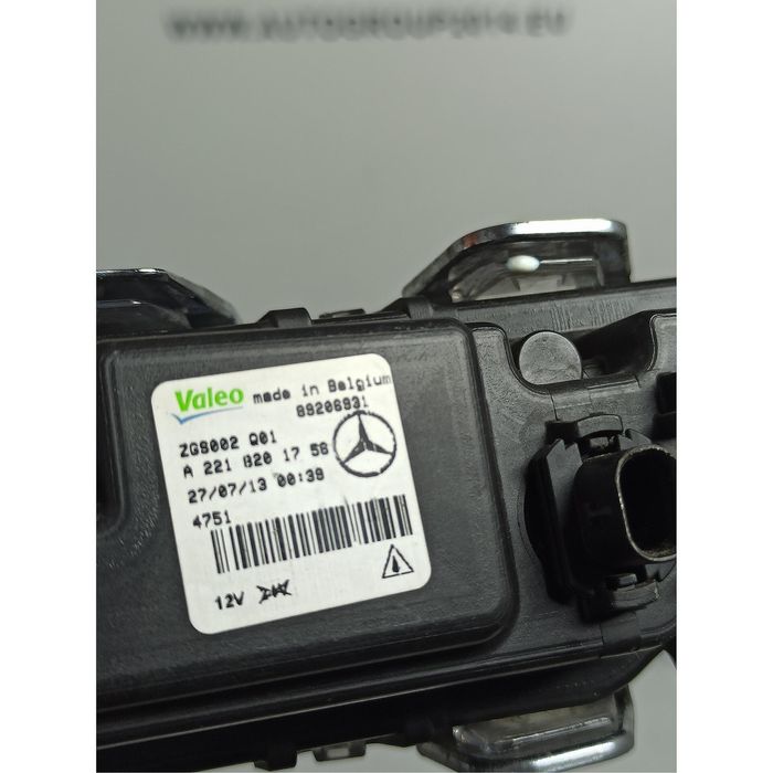 Дневни светлини халогени с хром рамка за MERCEDES CLS 218 оригинални