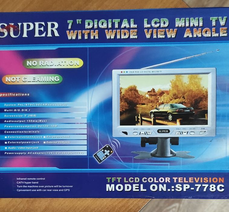 Продам автомобильный телевизор