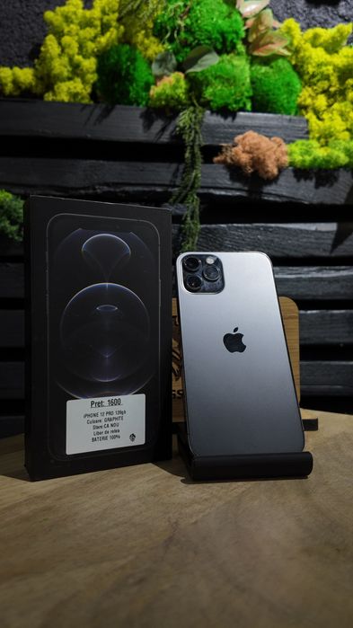 iPhone 12 Pro 128gb Graphite Neverlocked Bat 100%/Fact+Garantie