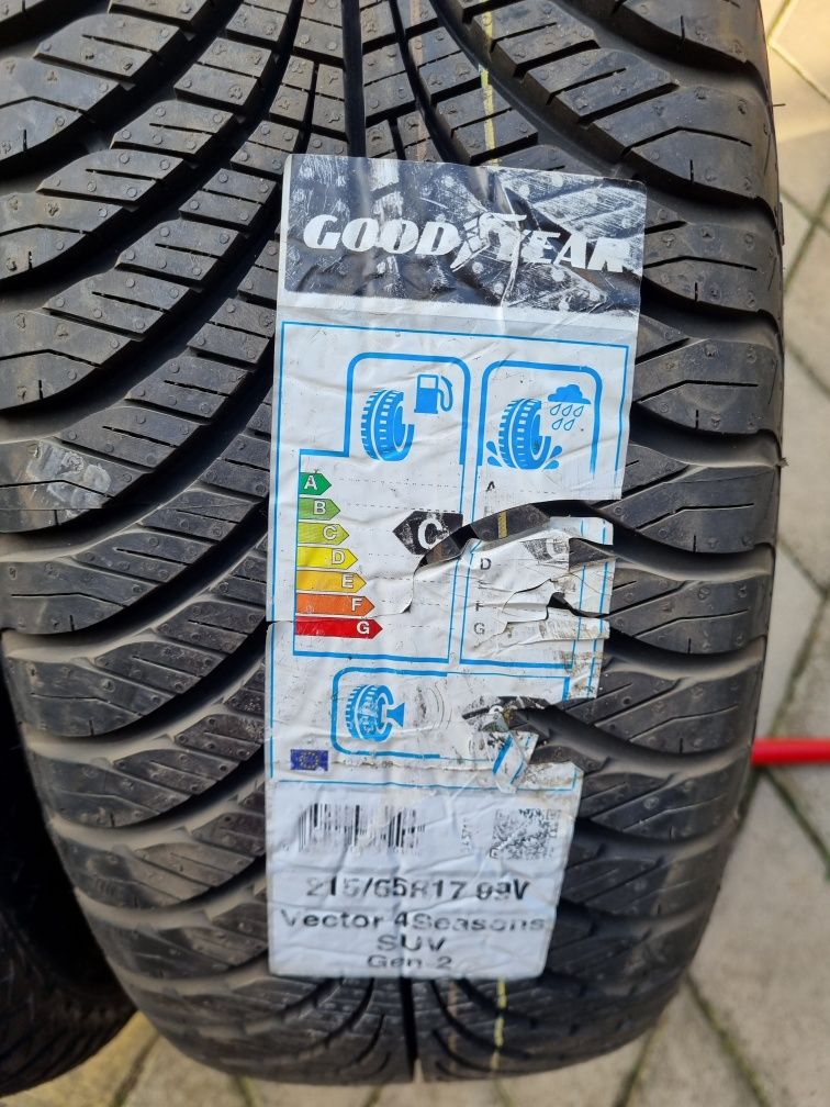 2 anvelope all season noi 215 65 17 Goodyear