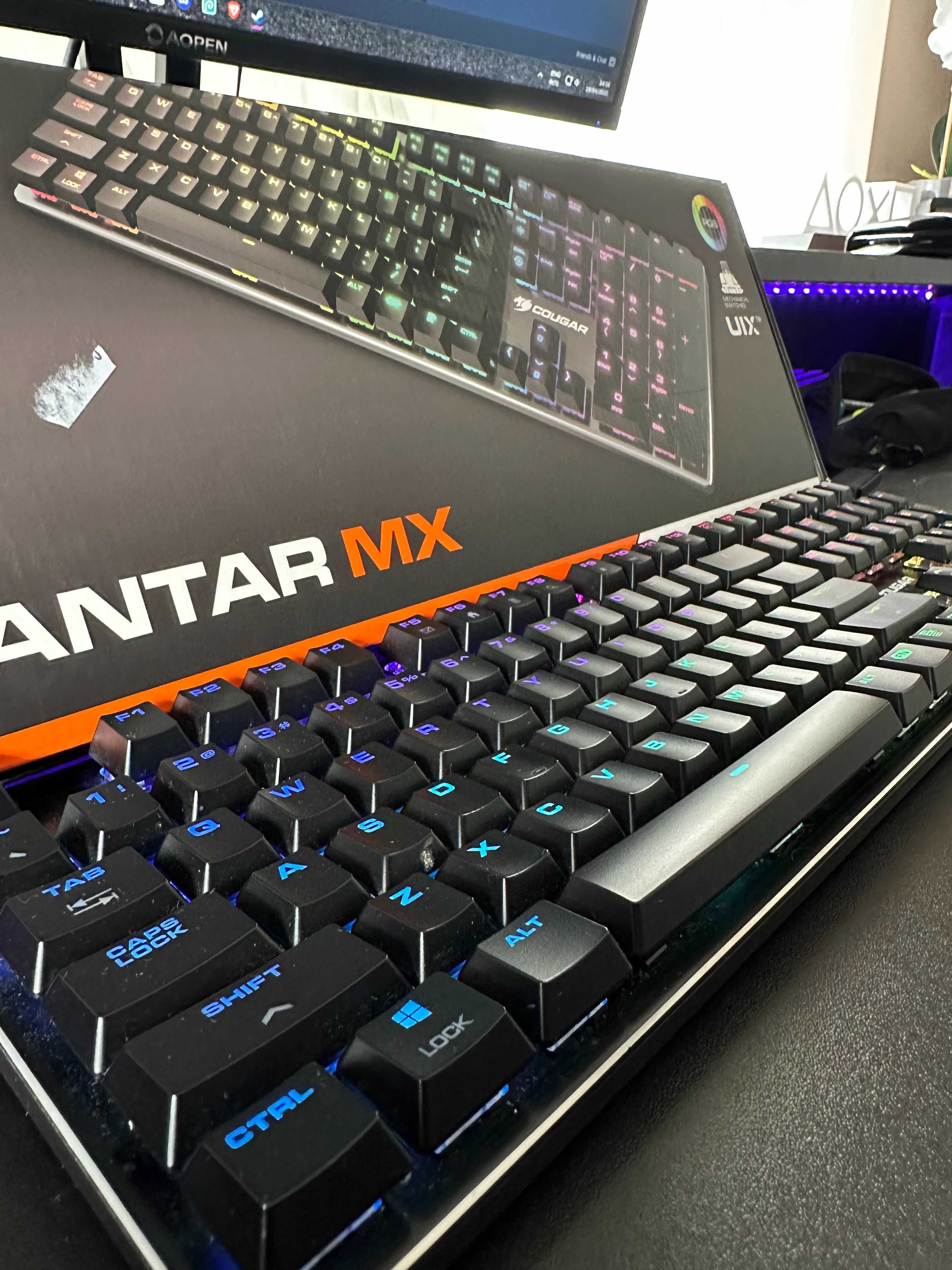 Клавиатура Cougar Vantar MX – механична, използвана