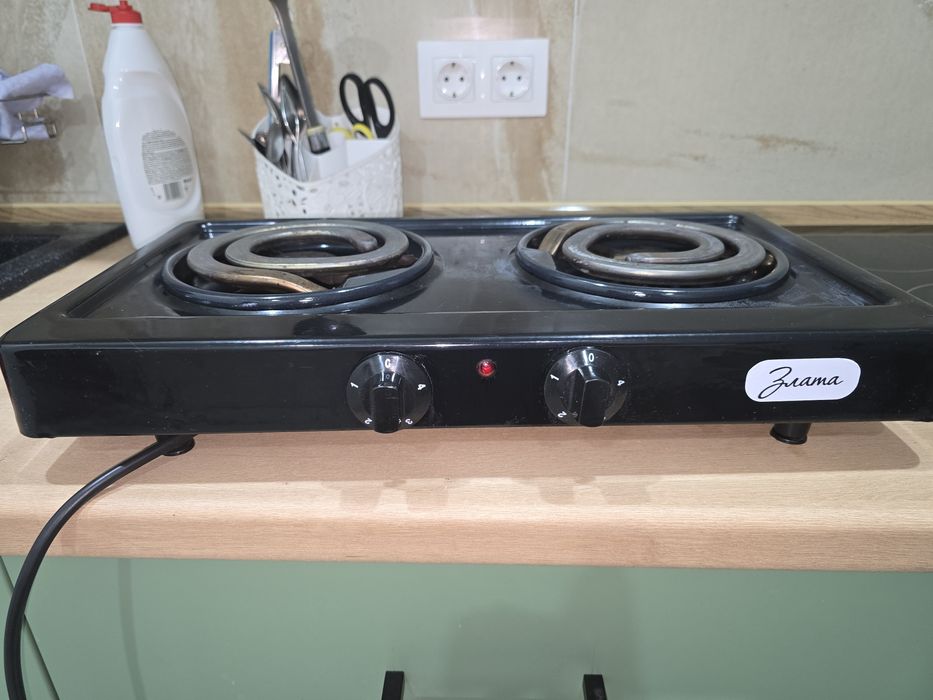 Электрическая плита Злата 2 конфорки