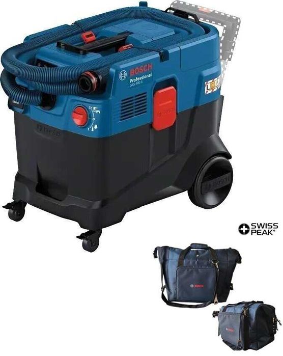Промоция!Прахосмукачка за мокро/сухо прахоулавяне GAS 400 A Bosch