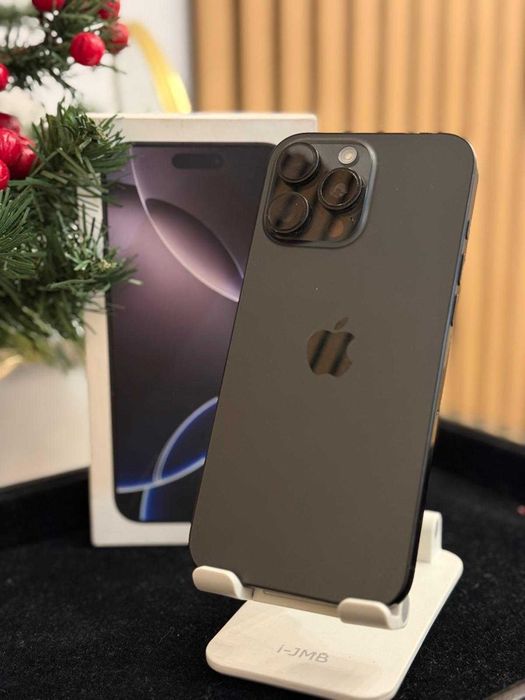 Iphone 16 Pro Max Black/ 256Gb/ 100% baterie