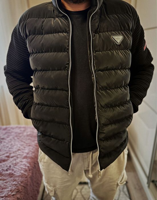 Prada черно зимно яке