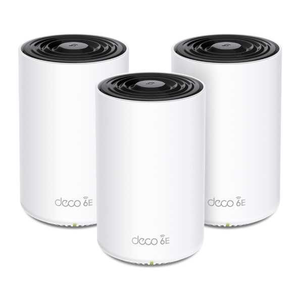 Deco XE75Pro(3-pack) AXA5400 Whole     Home Mesh Wi-Fi 6E U System