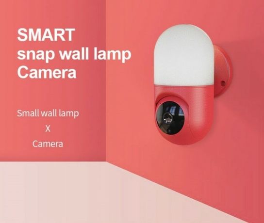Mini Camera supraveghere Ip Wireless Snap cu rotire si lampa de veghe