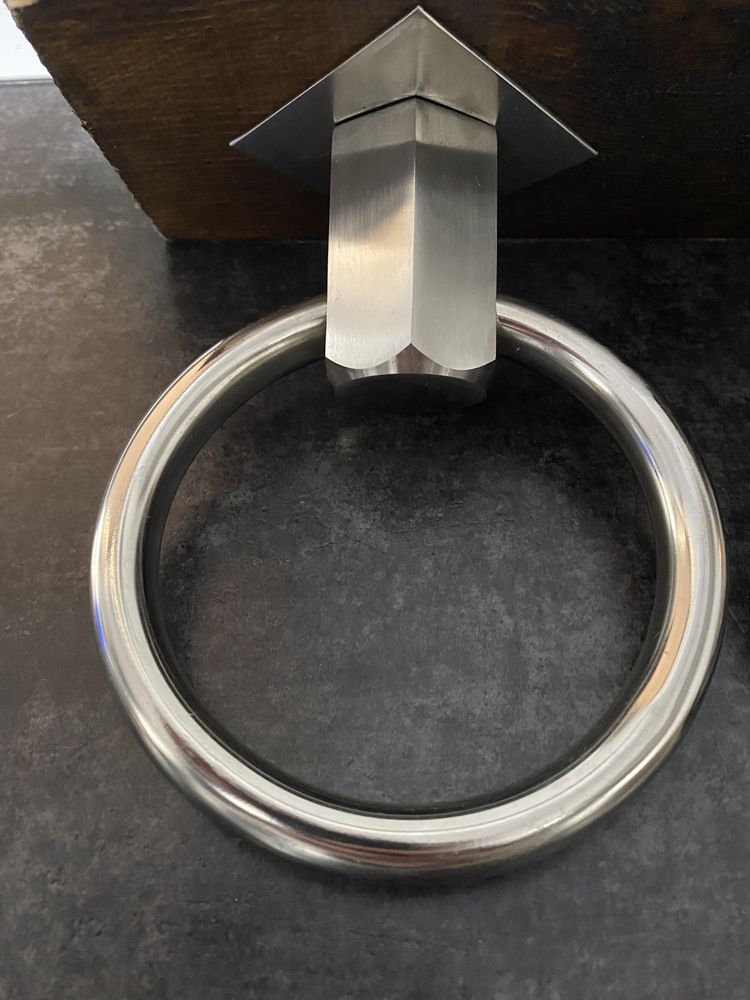 Manere/ inele cavou inox brut