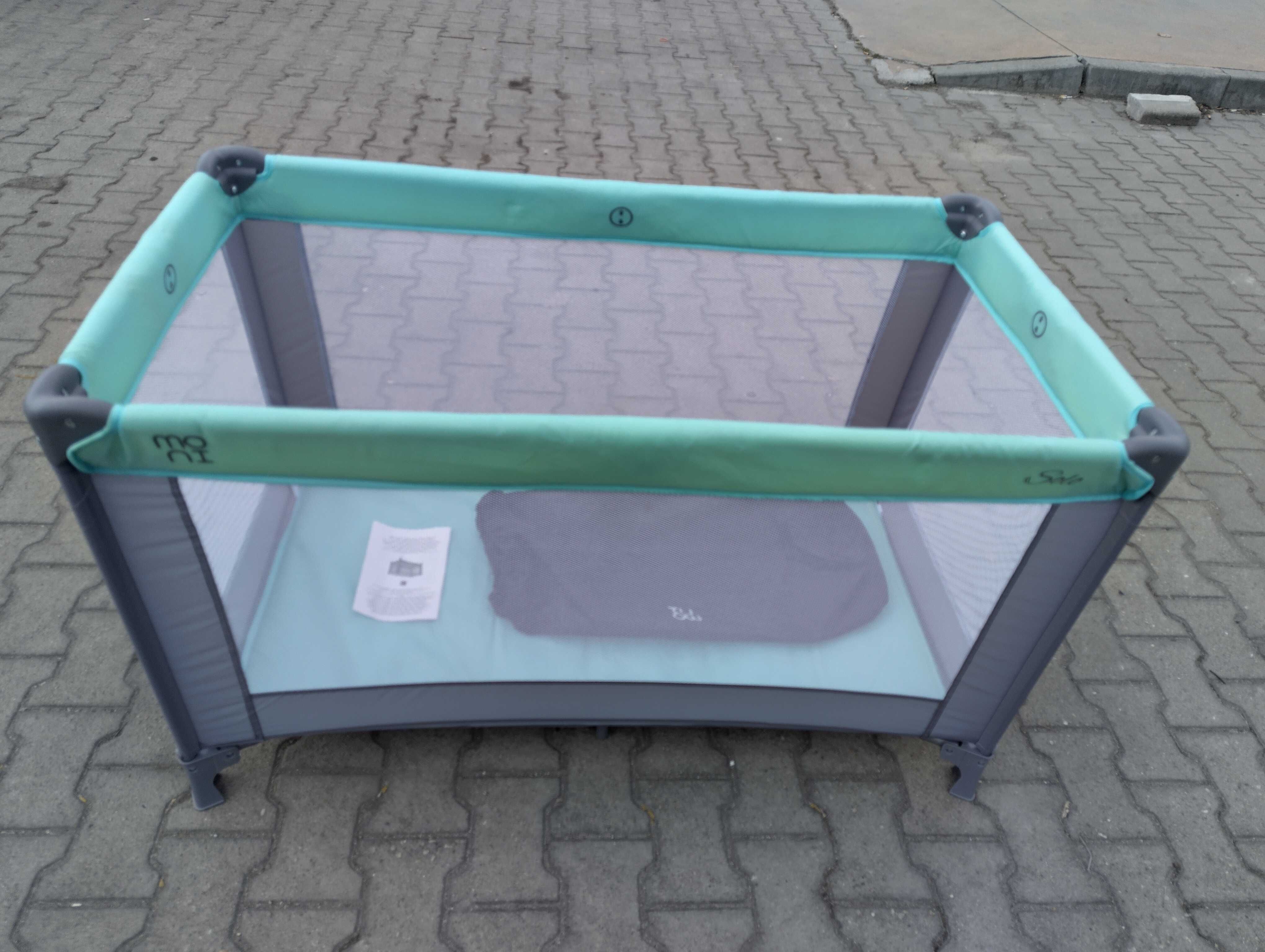 MONI Детска кошара SOLO мента