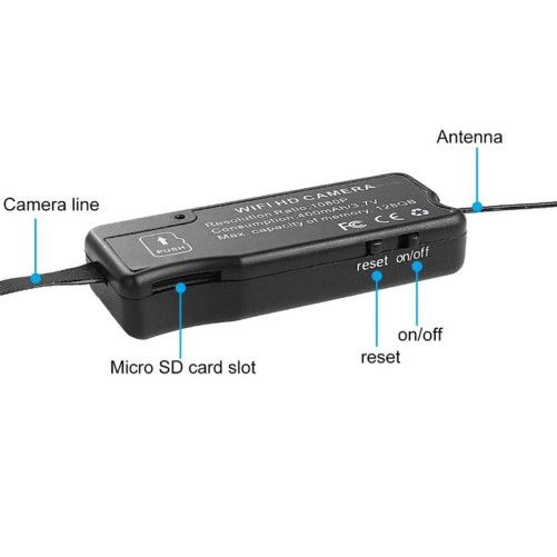 Modul cu Camera Spion Wireless iUni IP20, P2P