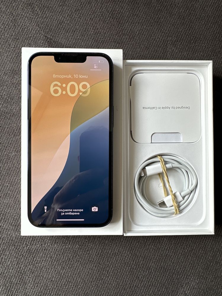 Apple Iphone 14 128 черен Отличен