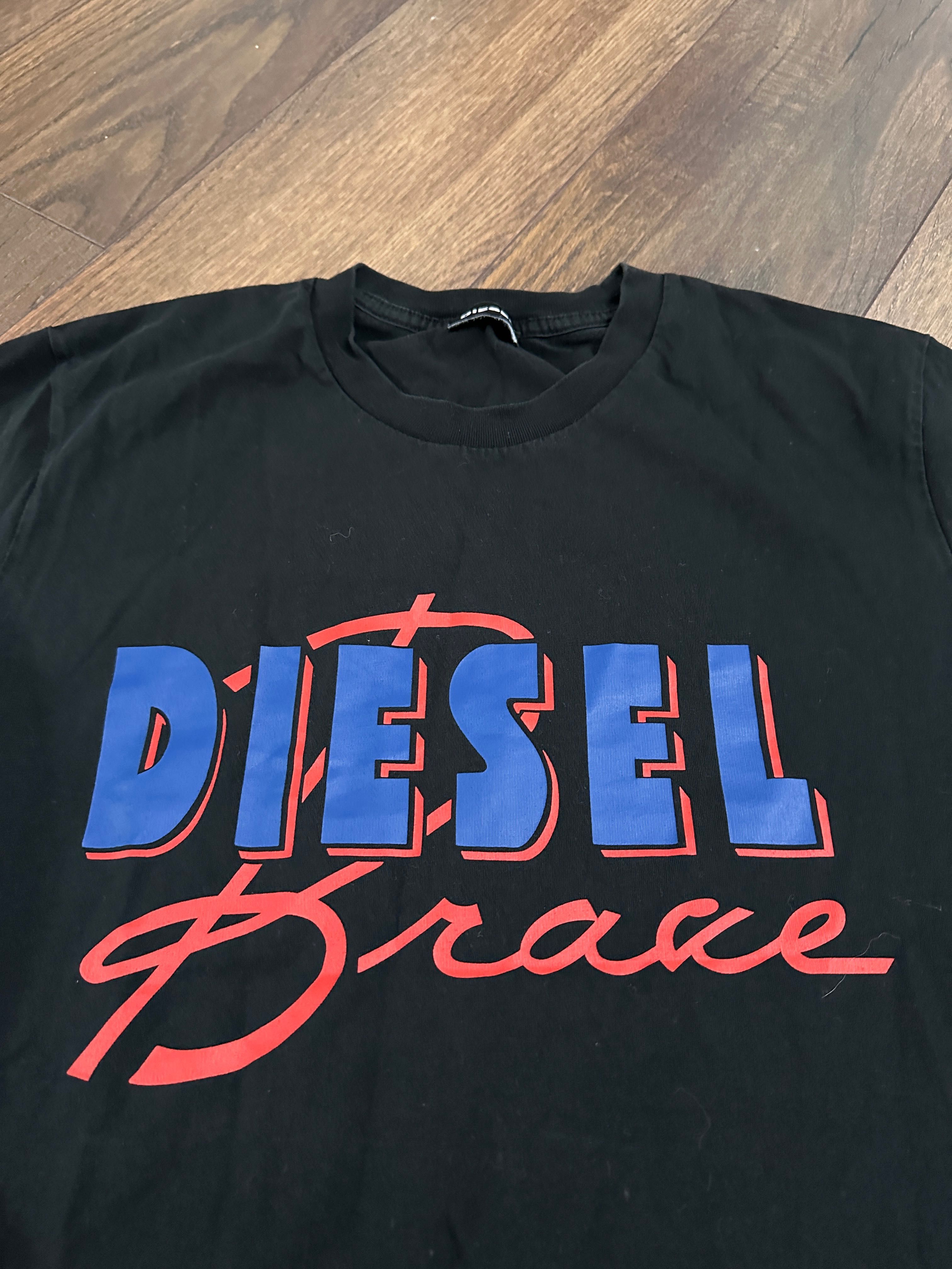 Diesel мъжка черна тениска