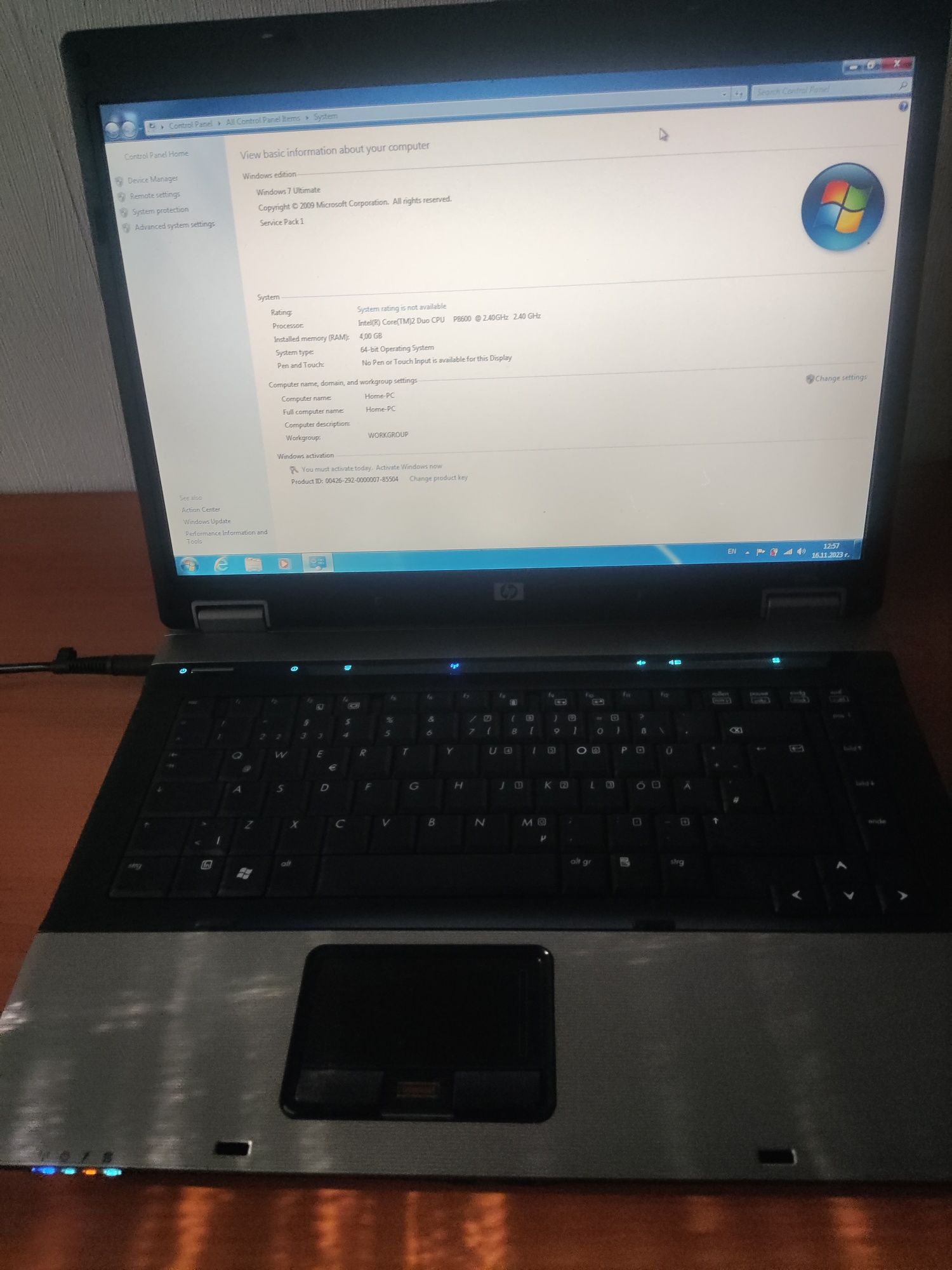 HP Compaq 6730b 500gb hdd