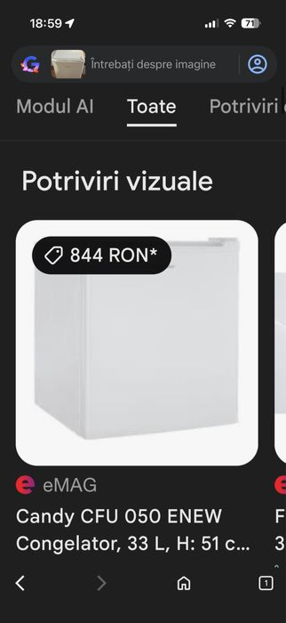 Vand /schimb Mini-frigider