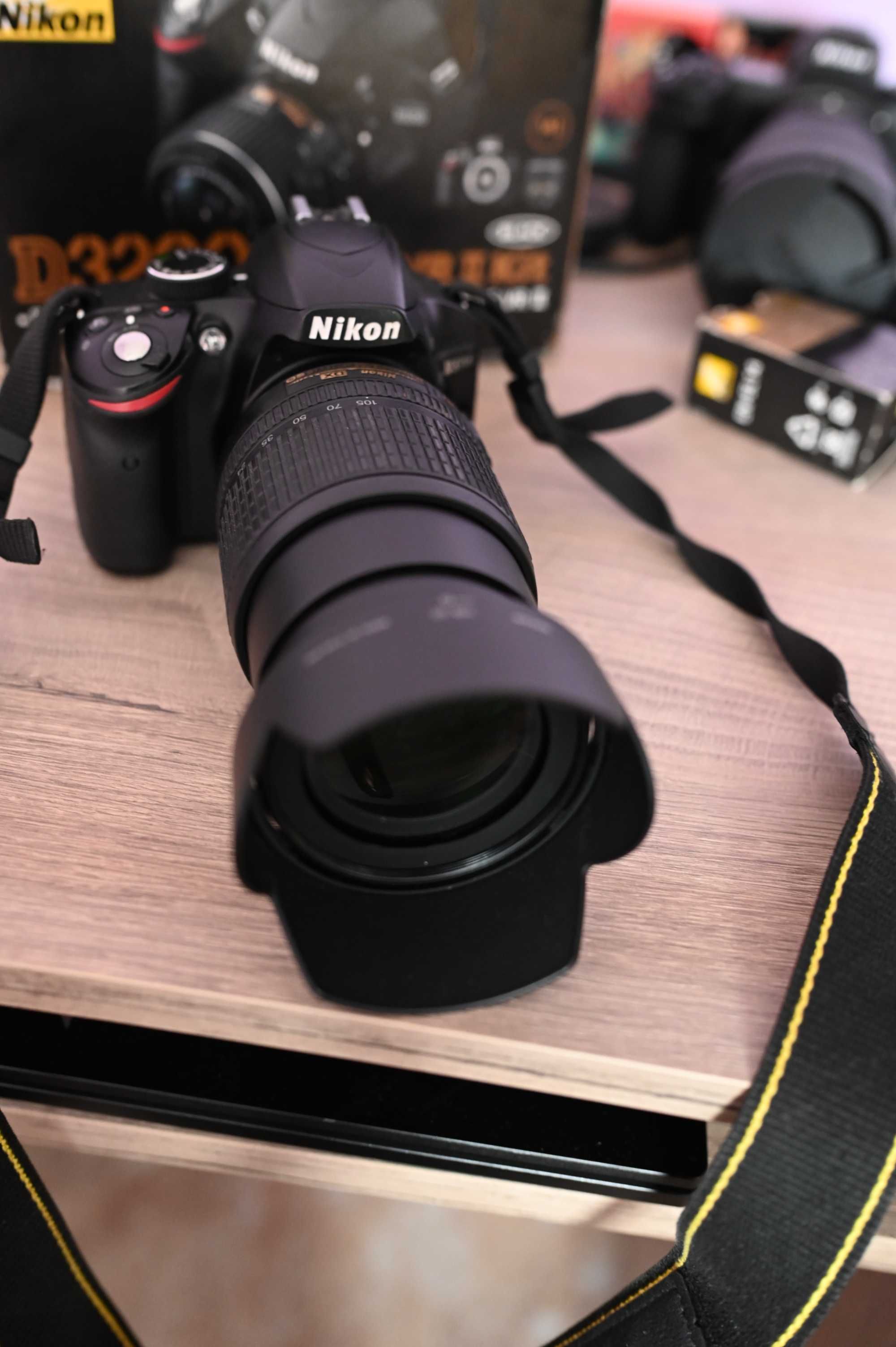 Nikon D3200 със обективи