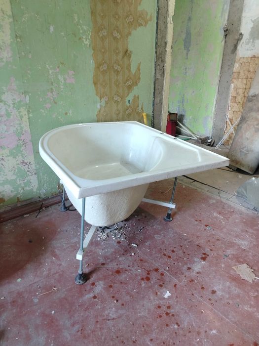 Ванная угловая акриловая