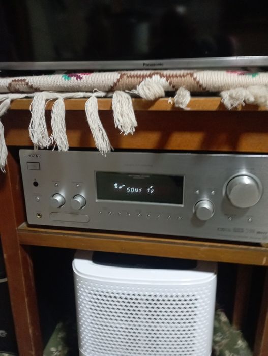 Vand amplituner Sony amplificator JVS boxe AKAI  și boxe Cat