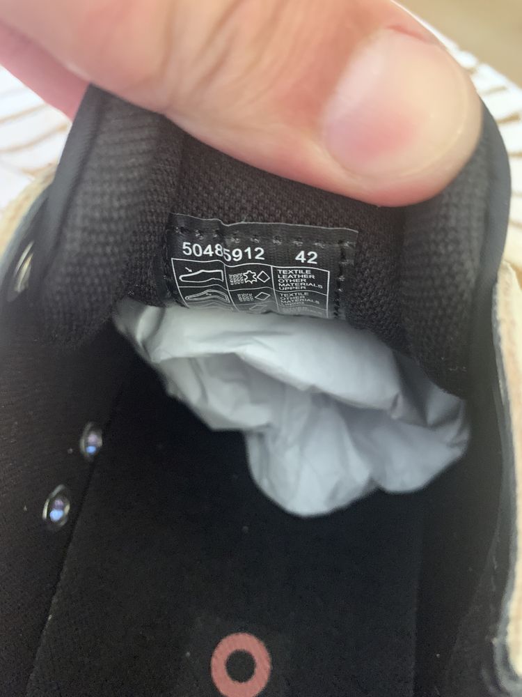 Sneakersi HUGO BOSS piele intoarsa marime 42 - NOI