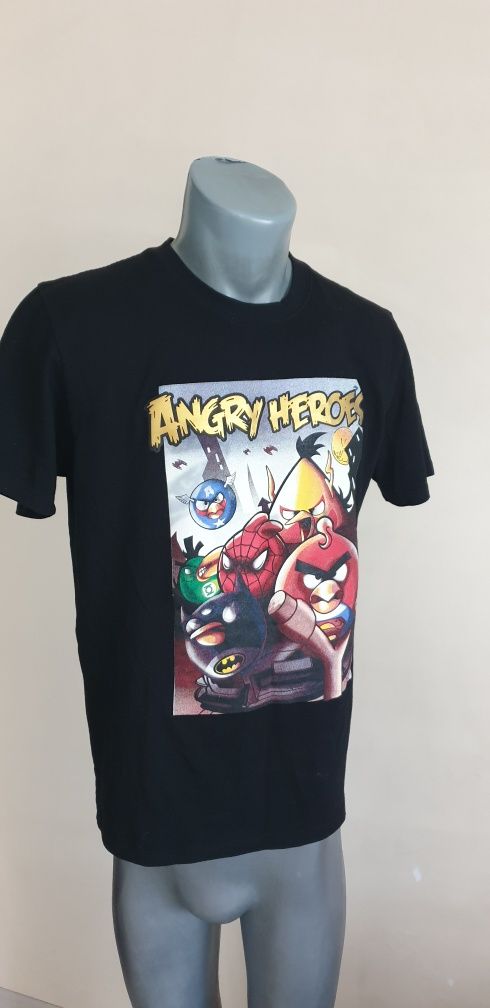 Come des Garcons Play x Angry Heroes Slim  50 / L  ОРИГИНАЛ!  Тениска