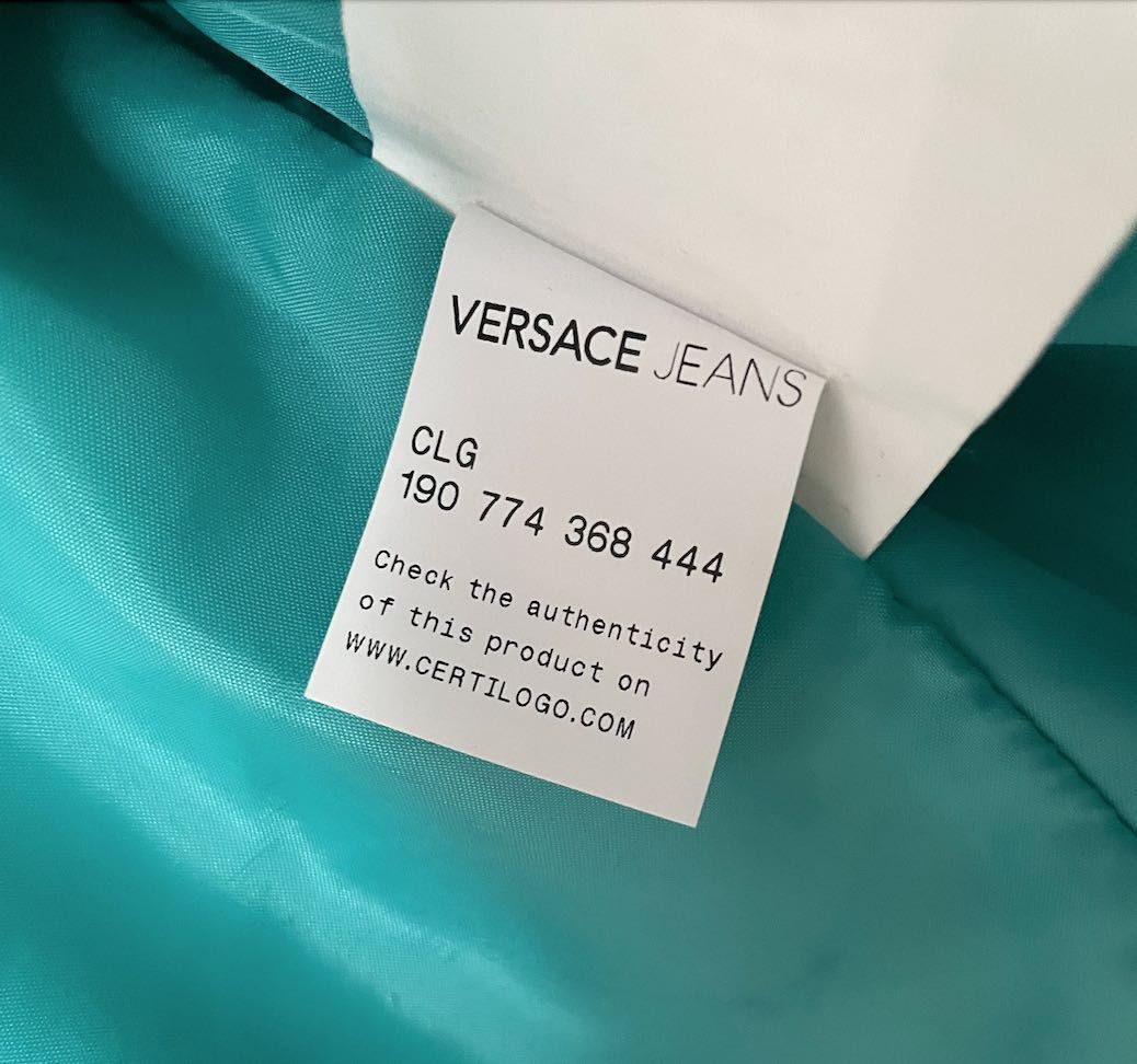 Оригинално кожено яке Versace Jeance