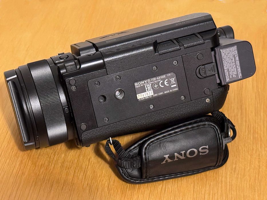 camera video Sony FDR-AX100 4K
