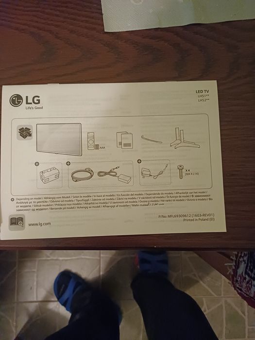 Vând televizor led Lg diagonala 108 cm preț 710 roni negociabil