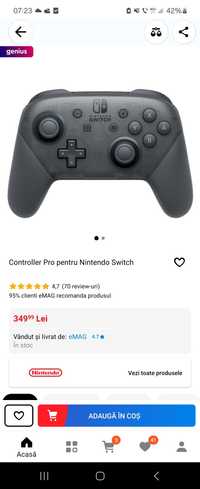 Controller Pro Nintendo Switch NOU