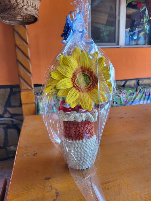 Ръчно изработено цвете