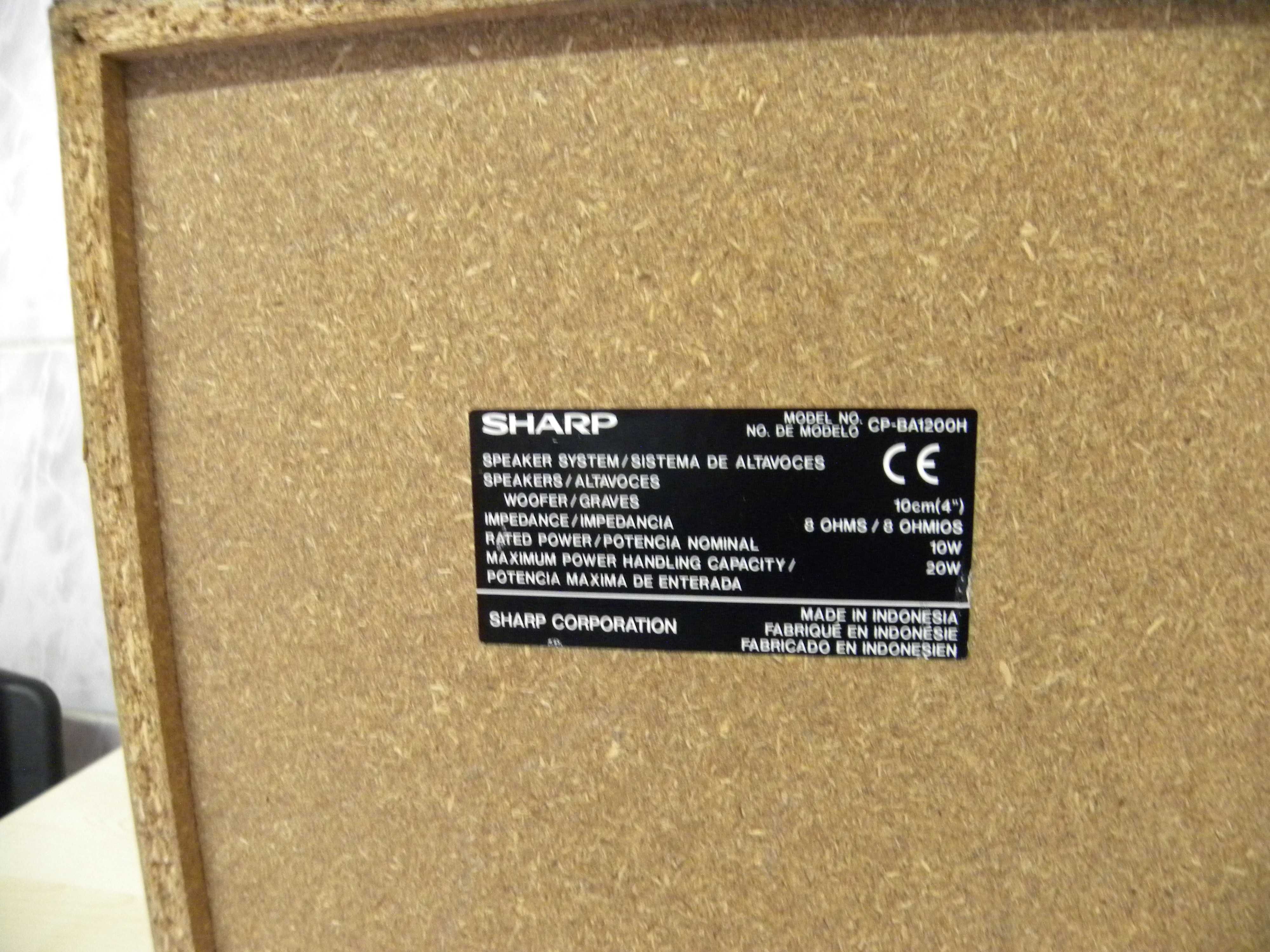 Boxe Sharp CP-BA1200H