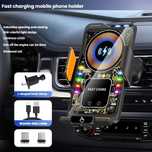 Incărcător Wireless fast charge SenzorTouch 15-66W acumulator propriu.