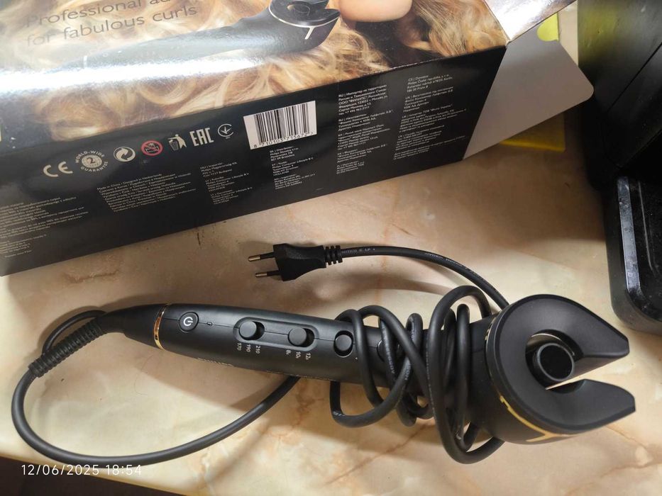 Продавам автоматична маша Philips hps940 Auto curler