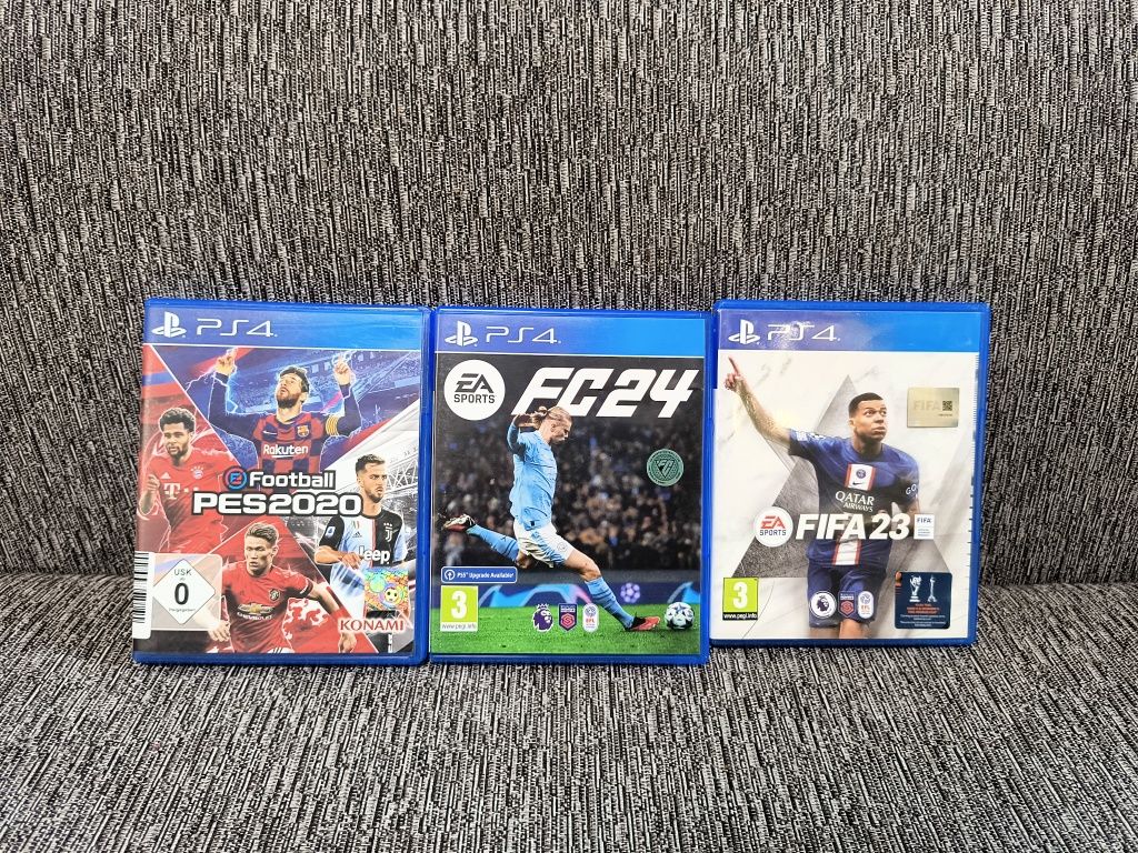 FC 24,FIFA 23, PES 2020 PS4 Playstation 4