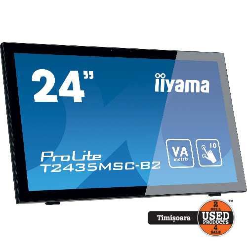 Monitor IIyama T2435MSC-B2 23.6inch, VA touchscreen | UsedProducts.Ro