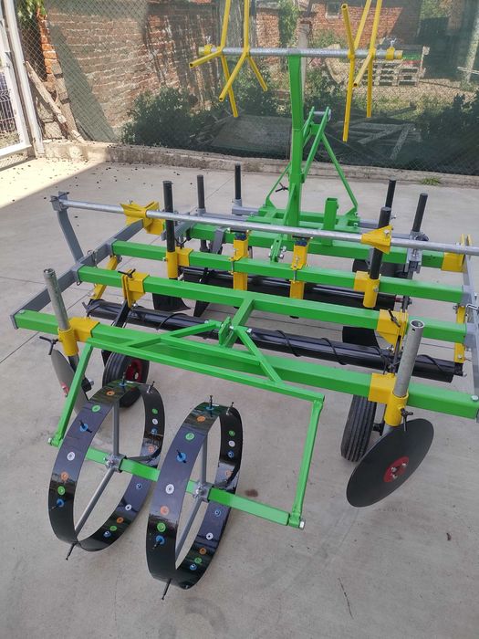 Машина за мулч с лехообразувател