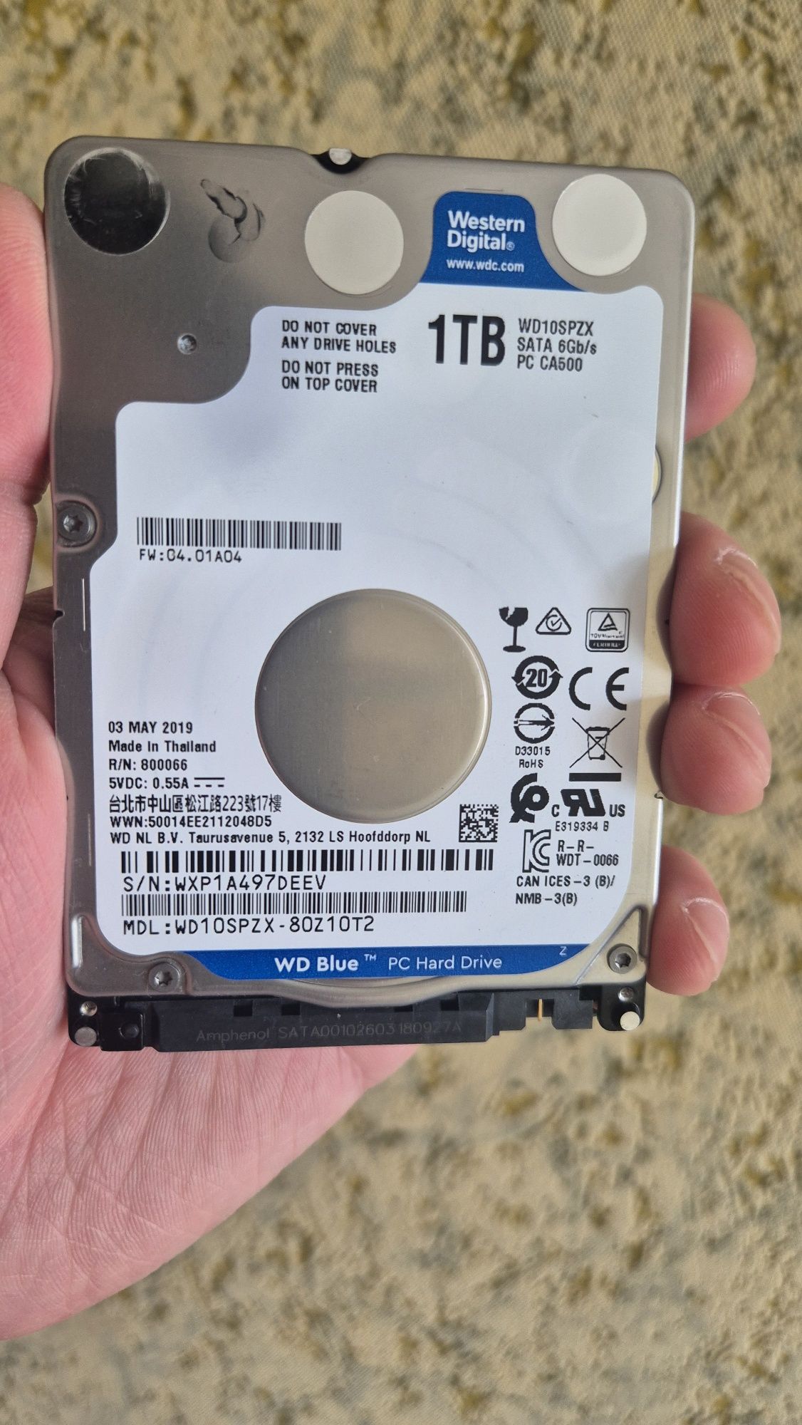 Жесткий диск для ноутбука 1tb *