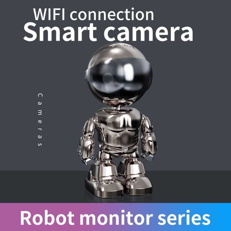 Robot cu Camera de Supraveghere, Full HD, Audio-Video , IR 10 m