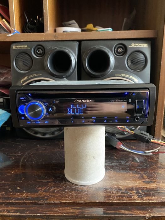 PIONEER DEH-S520BT - ВИСОК КЛАС- USB Bluetooth CD Радио плеър сд кола
