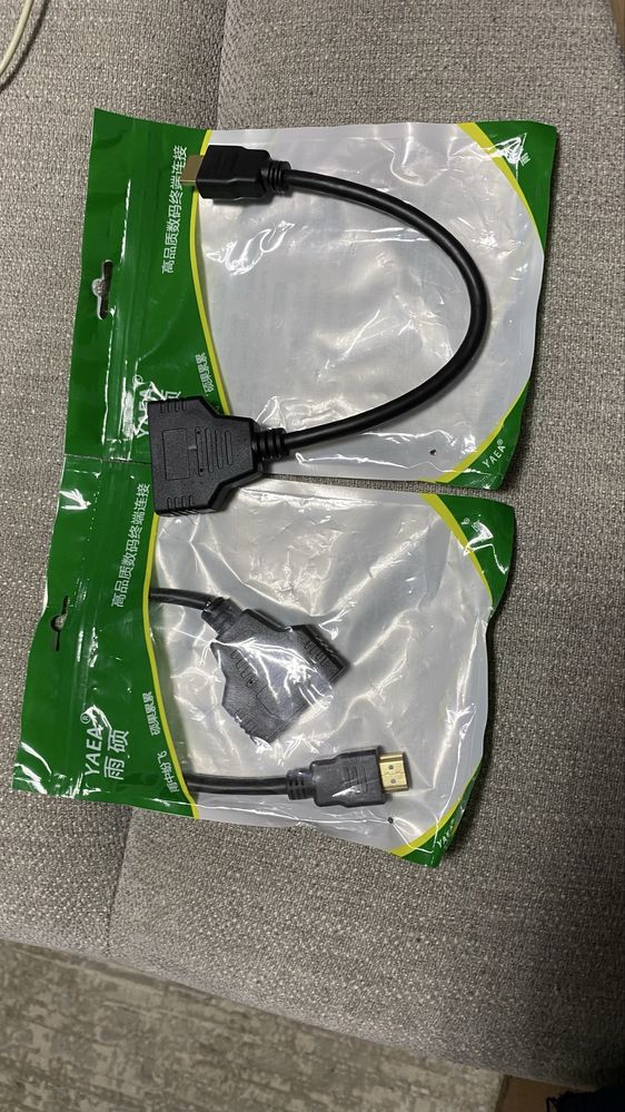 Переходник 2 in HDMI на 1 HDMI OUT