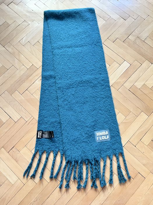Fular lung și gros Bimba Y Lola turcoaz