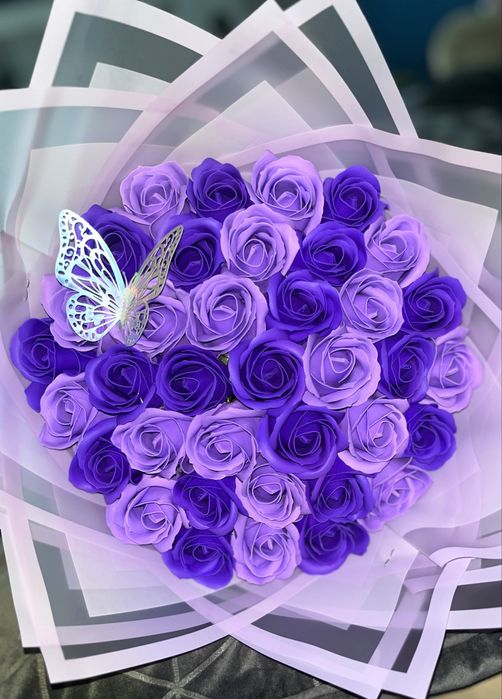 Buchete de trandafiri din săpun