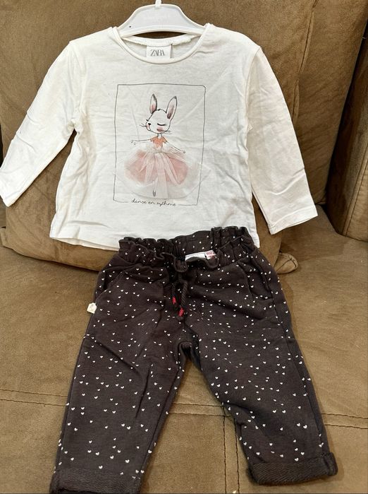 Лот дрехи за момиче, HM, Zara, размер 68-74