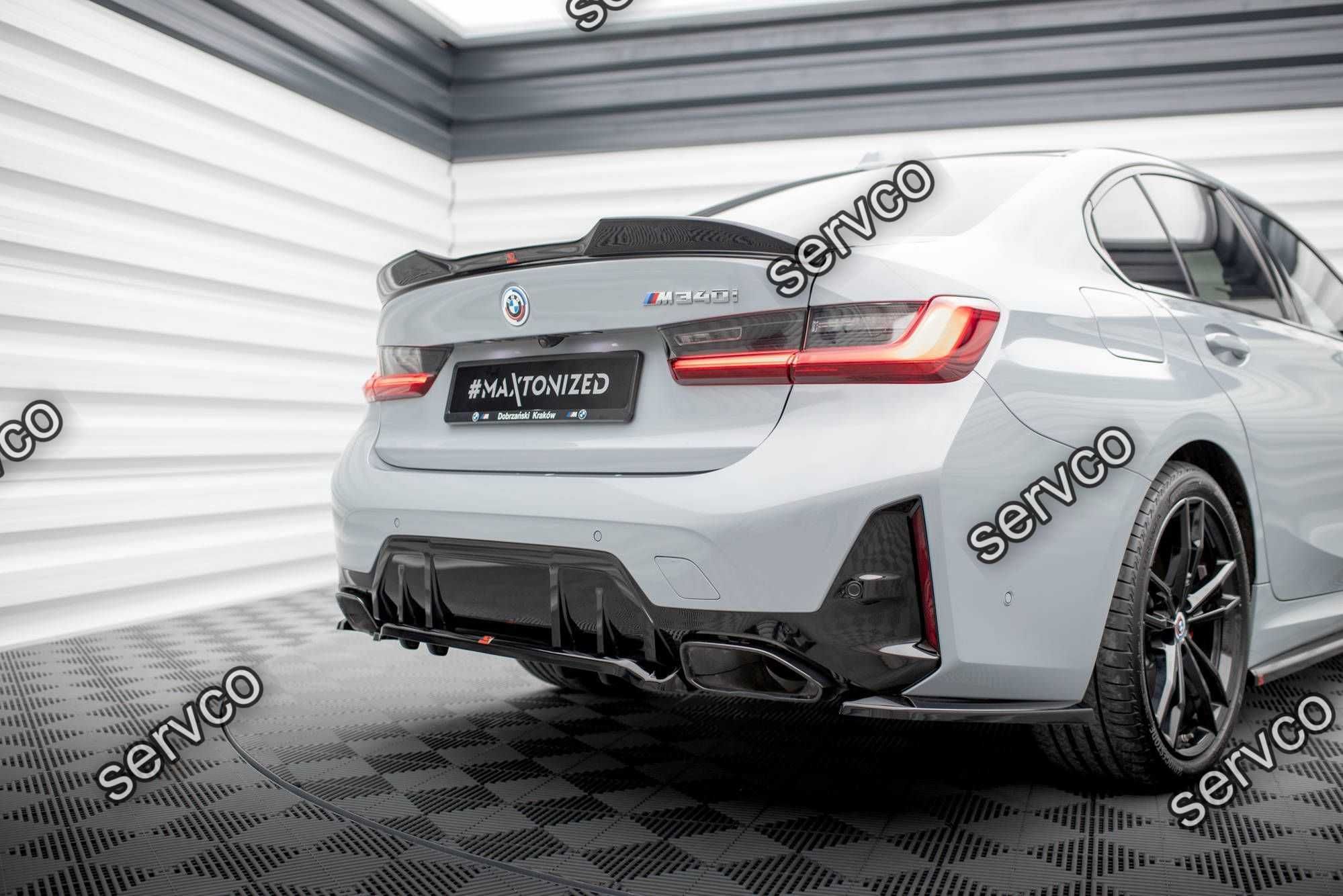Prelungire bara spate Bmw Seria 3 G20 G21 M340i 2022- v15 - Maxton