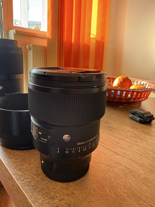 Schimb/vand sigma 70mm/85mm Sony
