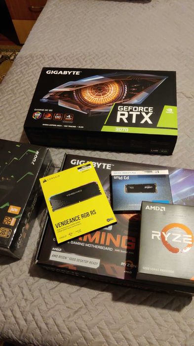 PC gaming rtx 3070 1tb ssd 5600x