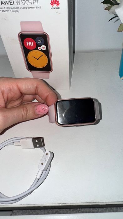 Часовник Huawei watch fit TiA B09 Sakura pink