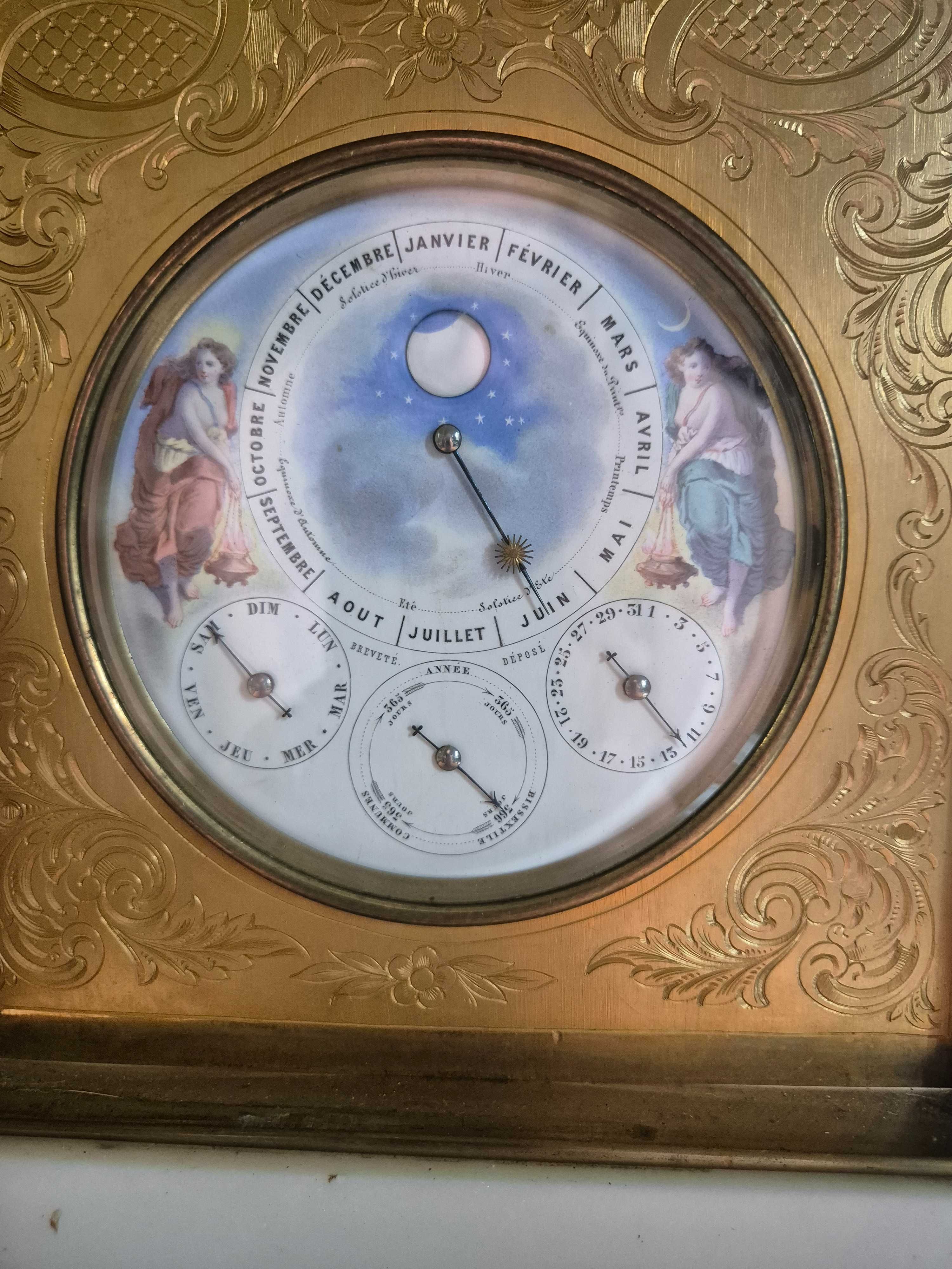 A. A. BROCOT et DELETTREZ à Paris Ceas astronomic cu calendar perpetuu
