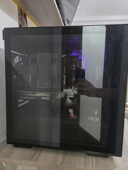Кутия за компютър Deepcool mATX - CH370, Black с вентилатори