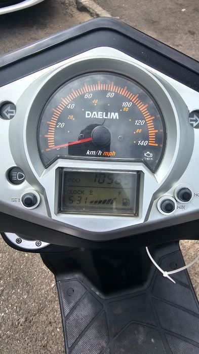 Daelim Otello FI 125cc – 2014 – 10.565 km – RAR făcut – Gata de înmatr