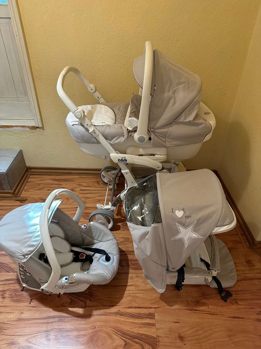 Бебешка количка Cam Fluido 3 в 1