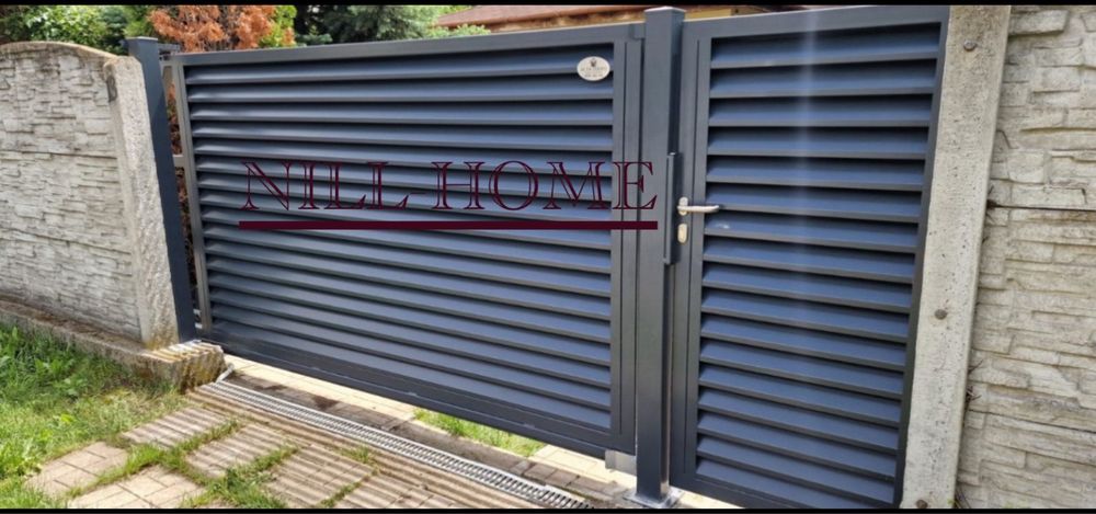 Ограда тип щора с ЛАМЕЛИ/ПАНА